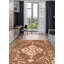 Tapis oriental brun / beige noué à la main