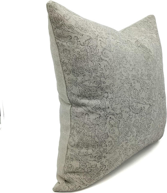 Linen Square Indoor/Outdoor Pillow Cover, 18" x 18"