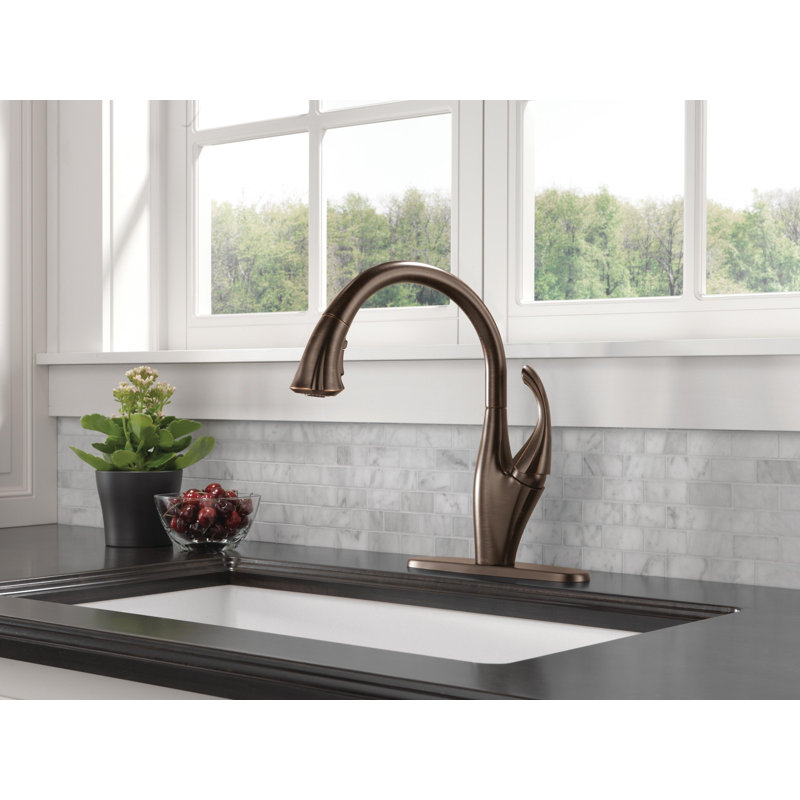 Addison Pull Down Sprayer Touch Kitchen Sink Faucet, Touch Control Kitchen Faucet, Venetian Bronze