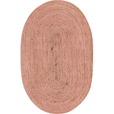 Tapis rose tressé Schellsburg