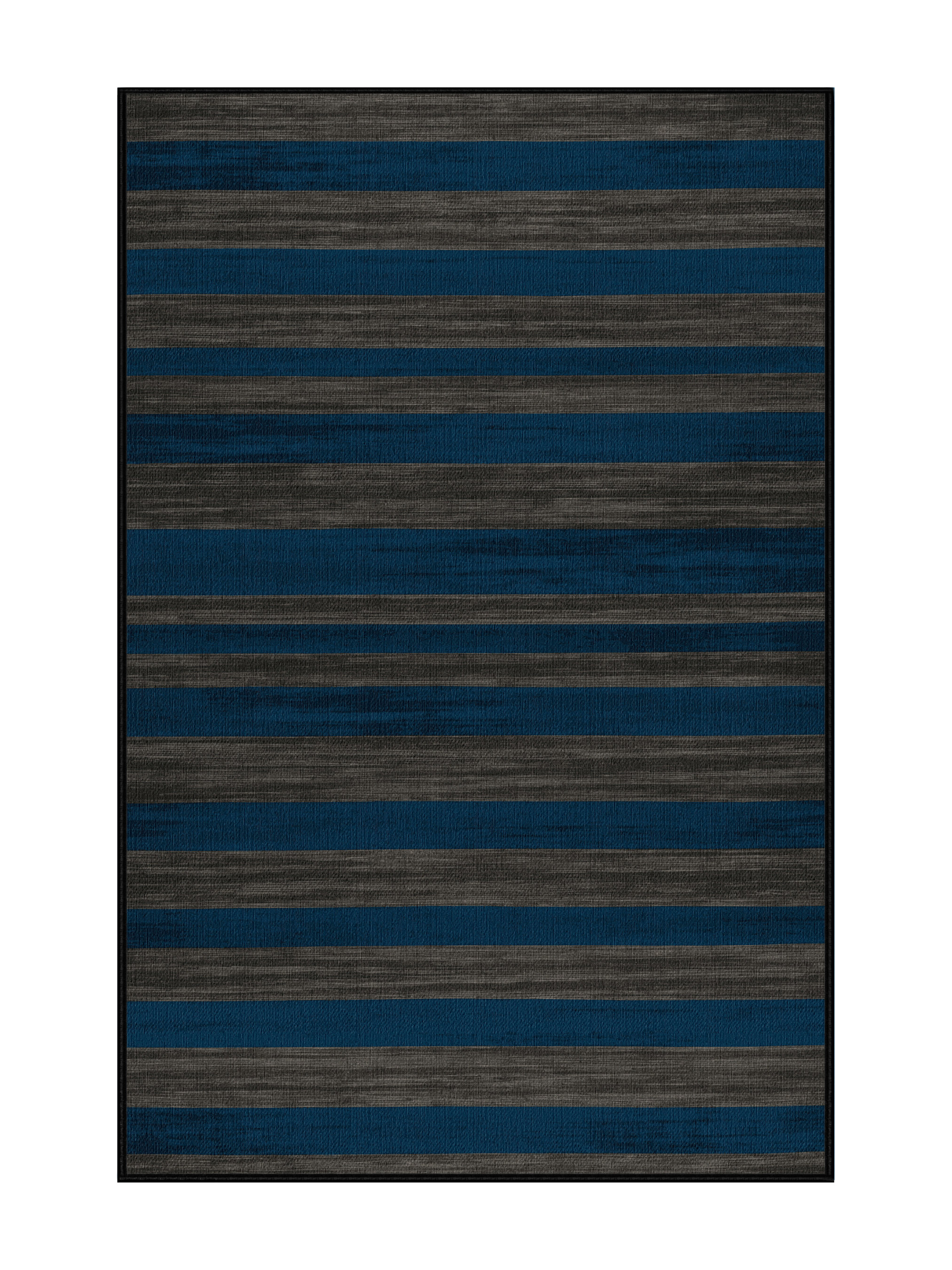 Hokku Designs Machine Washable Horizontal Stripes Green Area Rug | Wayfair