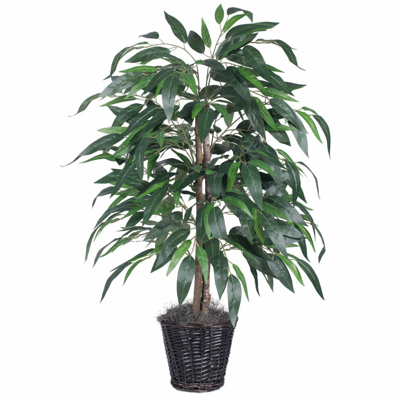 Artificial Mango Bush, 48" H x 30" W x 30" D