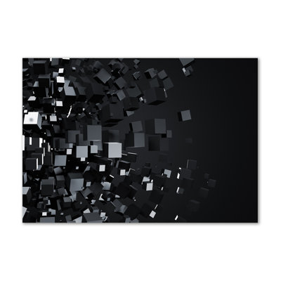 3D Abstraction - Wrapped Canvas Print