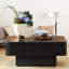 Table basse carrée 35,43 pouces Handcraft-133962923