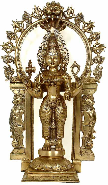 Grande déesse de l'Inde du Sud Mariamman