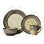 Alexandria 16-Piece Stoneware Dinnerware Set, Service for 4