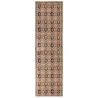 Wilton One-of-a-Kind 7’8” x 27’4” Hand Knotted Area Rug