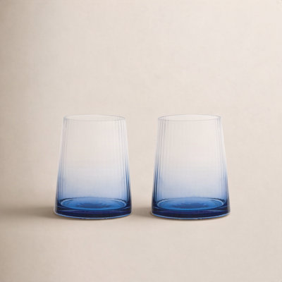 Zoya Ribbed Drinking Glass