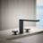 Composed Deck-Mount Bath Faucet With Cross Handles