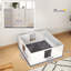 48cm H Panel Solid Wood Pet Barrier With Door
