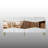 70.9'' Mirrored Luxury Console Table
