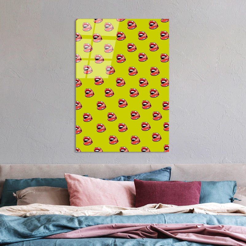 Boze 1 Piece Wall Art on Glass