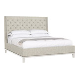 Michael Weiss Upholstered Wingback Bed