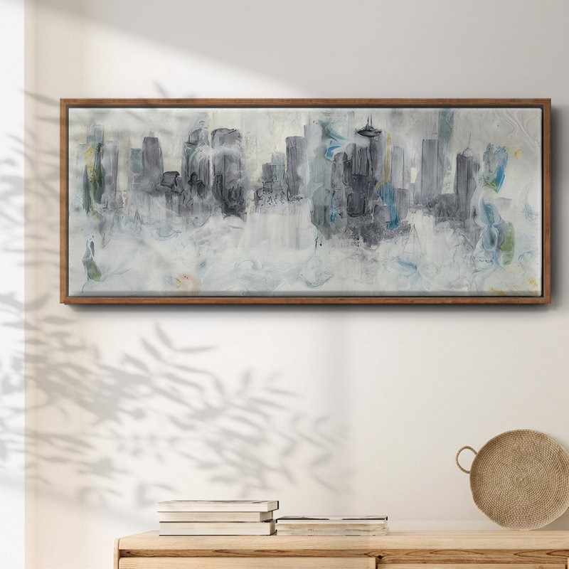 «Unseen World I», toile encadrée, H 8 po x l 20 po