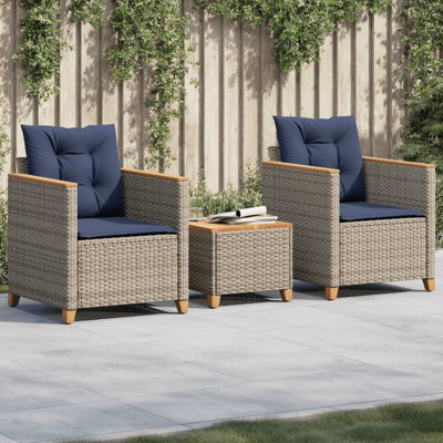  Bistro Set Grey