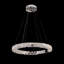 Luminaire suspendu moderne en cristal avec anneau à intensité variable de 32 po Shackelford