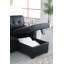 Canapé-lit modulaire réversible en cuir Vegan
