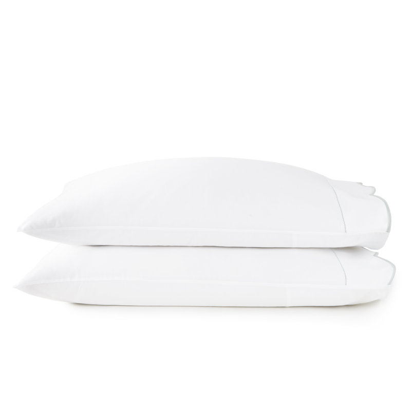 Mandalay Cuff 200 Thread Count 100% Cotton Pillowcase, Linen, King