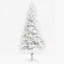 Arbre de Noël artificiel blanc de 6 pi de haut