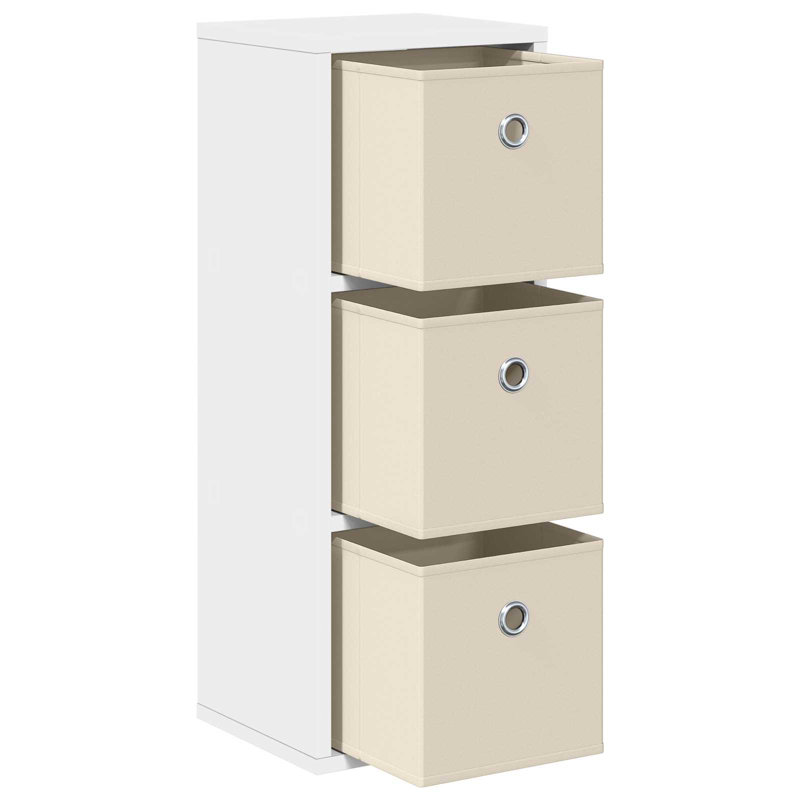 25.5cm Sideboard, White