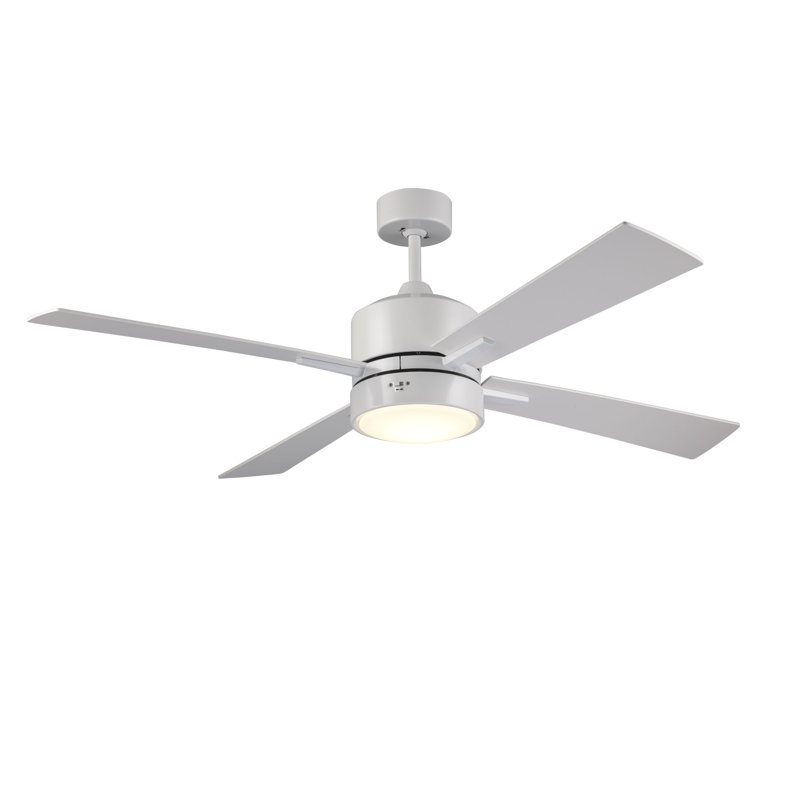 Ventilateur de plafond blanc Arden, 165