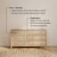 Commode en bois massif 6 tiroirs Harbor-751914816