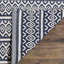 Tapis rayé en coton tissé à la main Melaina-272777884