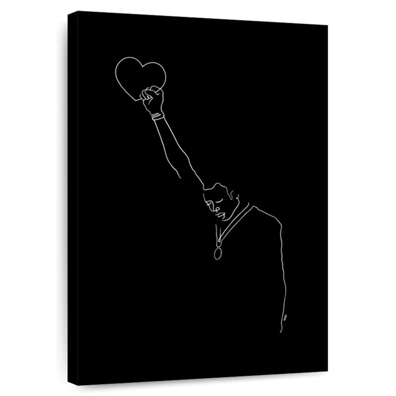 Hardie «Darkness Of Love», H 24 po x l 16 po