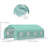 9.75"  W x  19.75" D Hobby Greenhouse-37497355