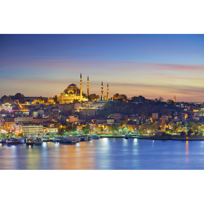 Istanbul by RudyBalasko - Wrapped Canvas Print, 51cm H x 76cm W