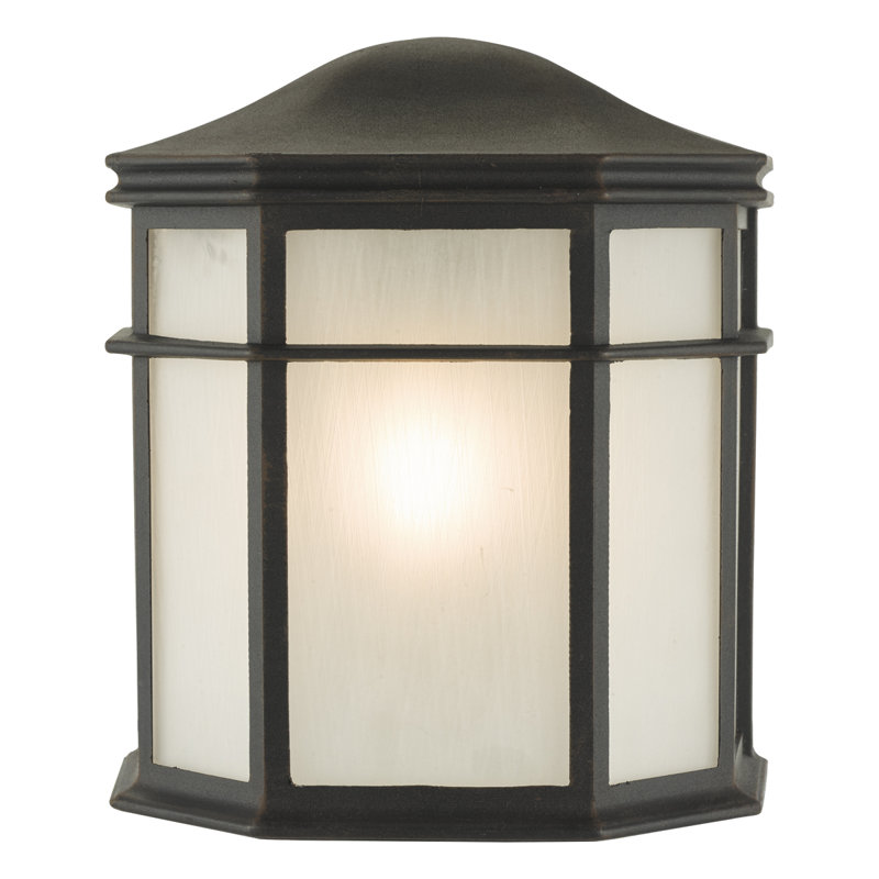 Edwin Black Outdoor Wall Lantern
