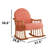 Beech Tree Frame Rocking Wing Chair-98987745