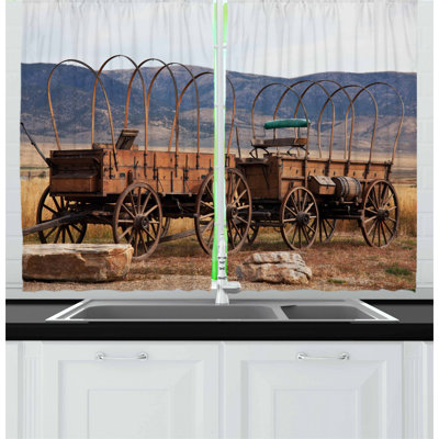 Pointed Kitchen Curtain
