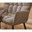Fauteuil capitonné large 52,56 po Machella-2143881613