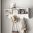Accent Shelf with Hooks, Wall Mounted Coat with Hooks
