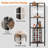Reith 18 Bottle Wine Bottle & Glass Rack-1694988963