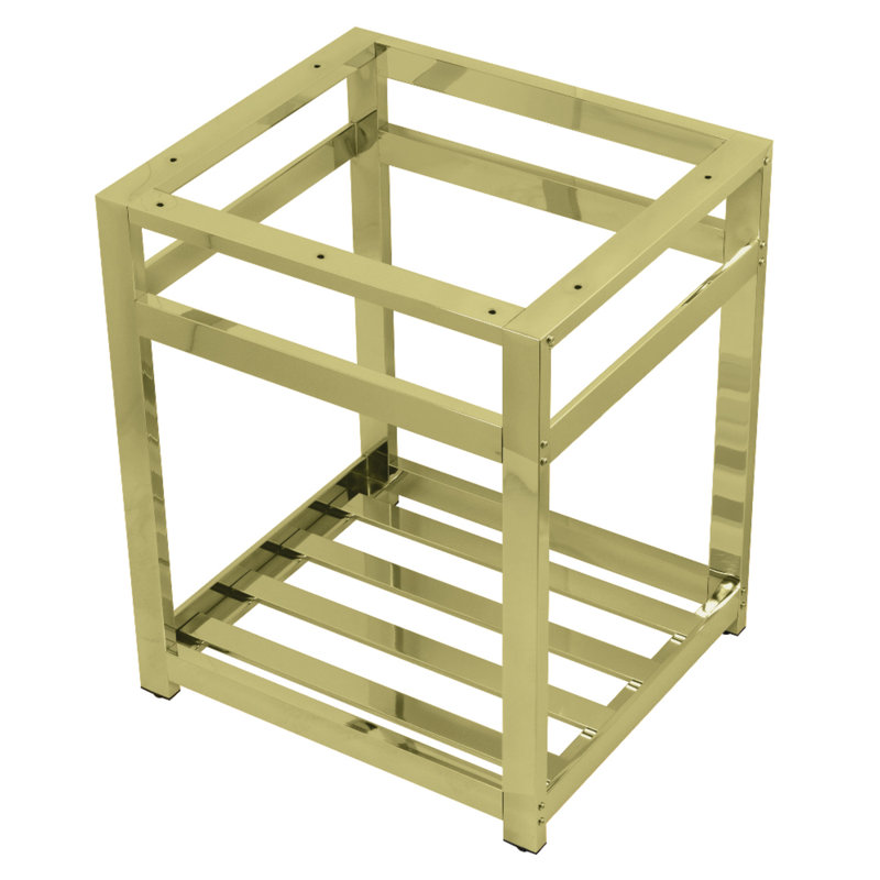 Base de lavabo console Kingston Brass, Laiton poli