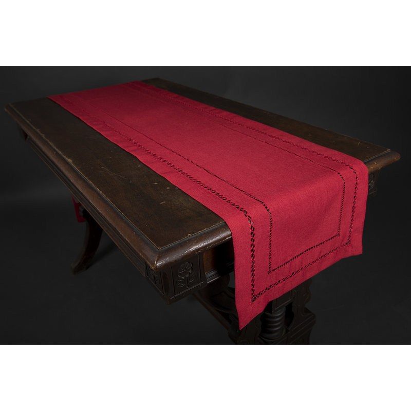 Chemin de table Wenner, Rouge