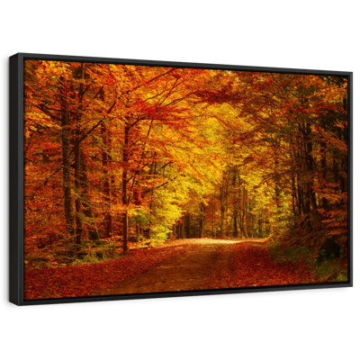 «Forest Autumn Trees Wall Art»