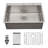 Drop In Kitchen Sink Single Bowl Topmount Kitchen Sink Basin