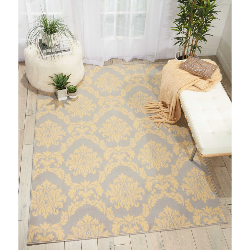 Tapis gris Bo, Rectangle 5 pi 3 po x 7 pi 3 po