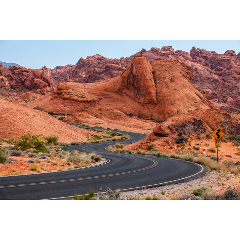 Valley Of Fire Park by Nikolas_jkd - Wrapped Canvas Print, 61cm H x 91cm W x 3.8cm D