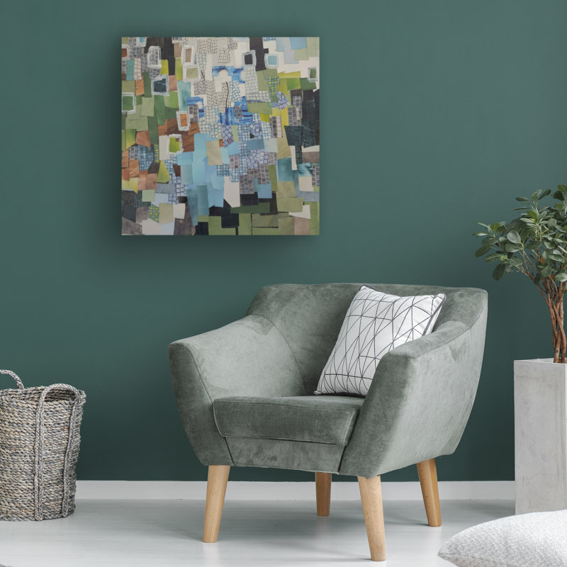 «Modern & Contemporary Geneva Suisse II», reproduction sur toile, H 24 po x l 24 po x P 2 po
