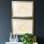 Citrus Contour I - ensemble de 2 reproductions de cadres photo-608452761-608452765