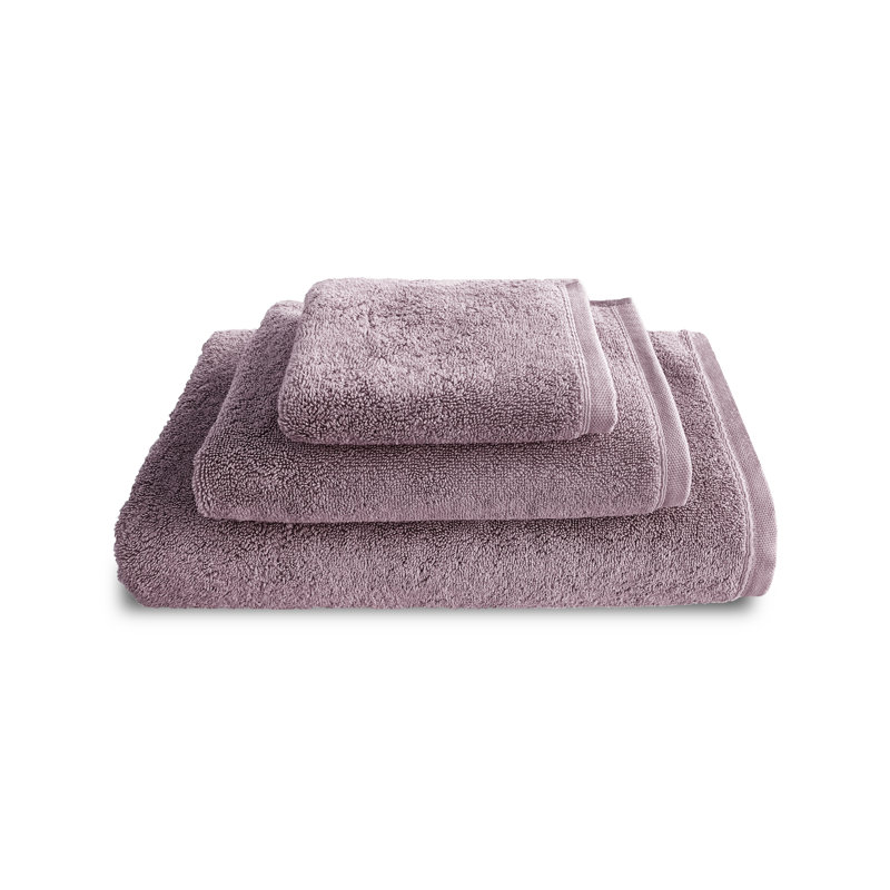 Ensemble de 3 pièces pour lit d'invité en coton turc Lansvale, Mauve