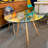 Round Glass Top Dining Table-1771462360