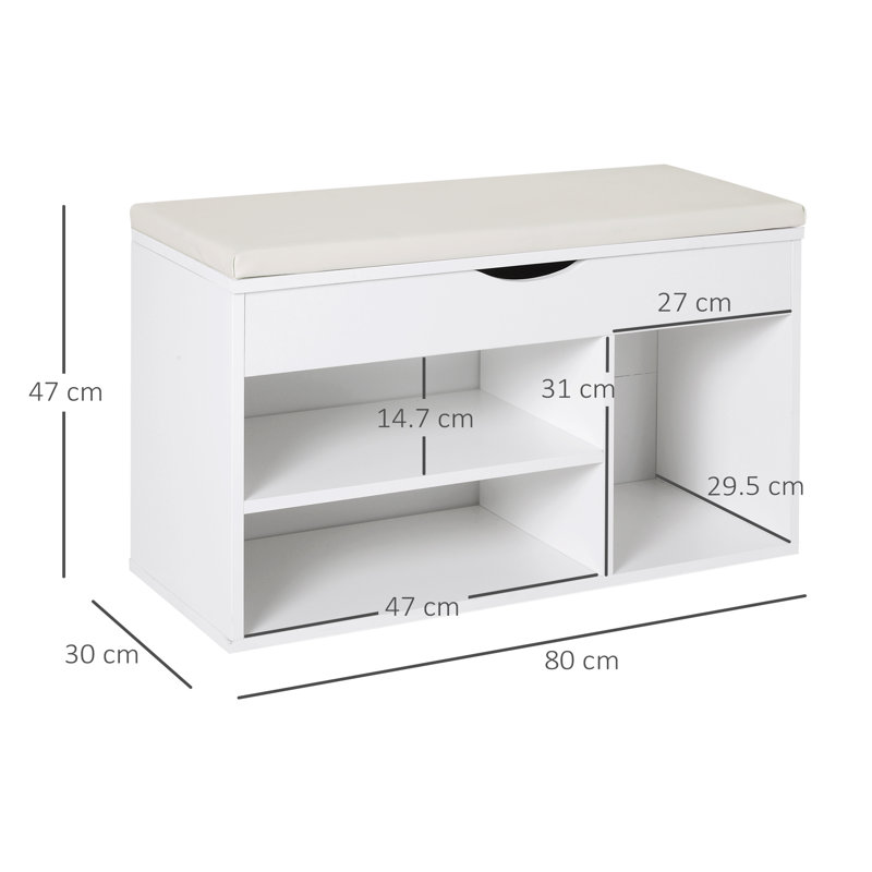 6 Pair Shoe Storage Cabinet