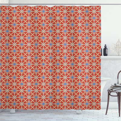 Shower Curtain with Hooks Included