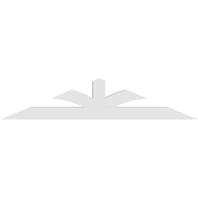 Support pour pignon en PVC de qualité architecturale Richland