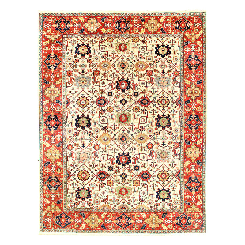 Tapis unique en laine nouvel âge 8 pi 9 po x 11 pi 11 po Maslynn